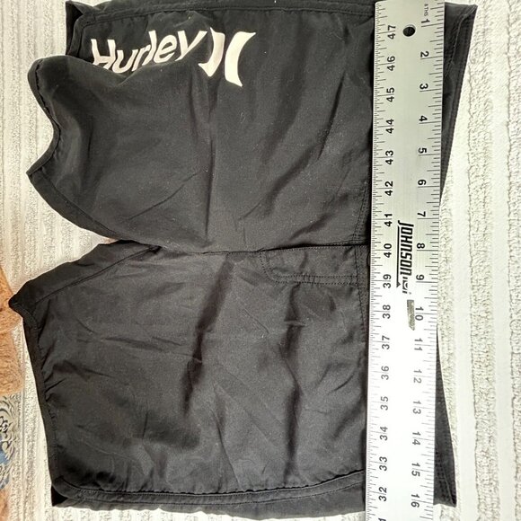 Hurley Supersuede Mens Shorts Size 7 Black Beachrider Boardie Surf Swimwear - Picture 5 of 9
